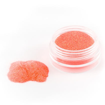 Glitzer Puder Neon Orange